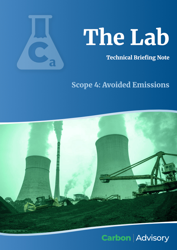 Scope 4 Avoided Emissions Cover